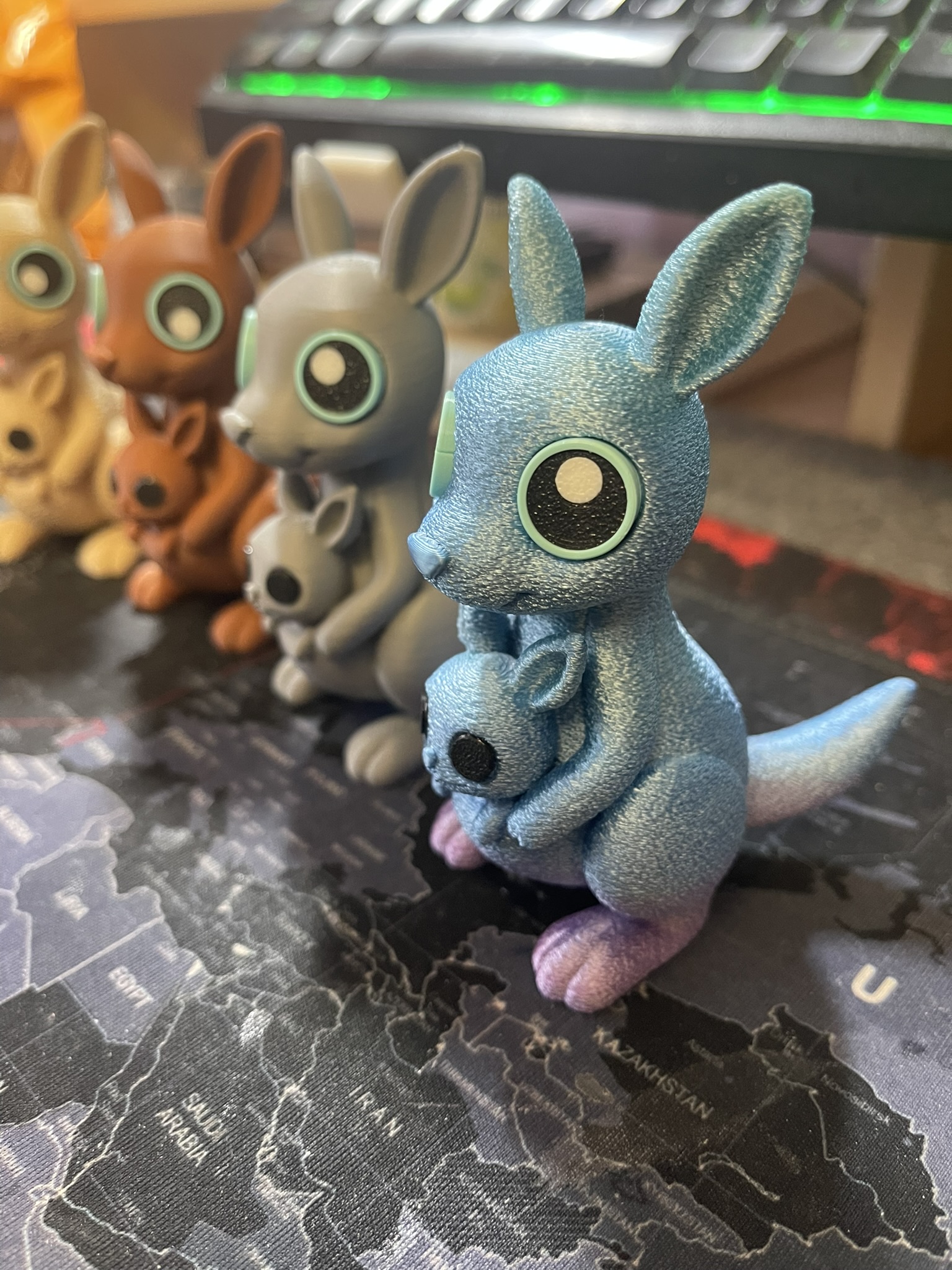 Cute Little Kangaroo – KIRA & baby JORI (cartoon, noAMS)