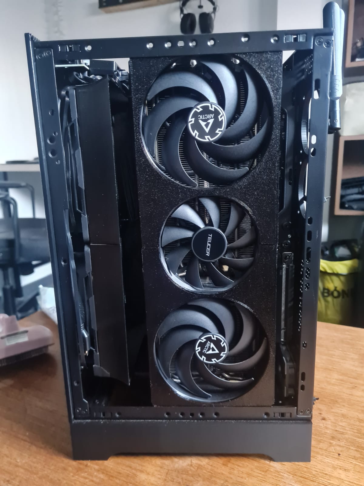 Universal 3 fan GPU Deshroud Mod for 2x120mm and 90mm Fan — STL Grátis ...