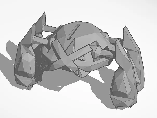 Piggy bank low poly metelang