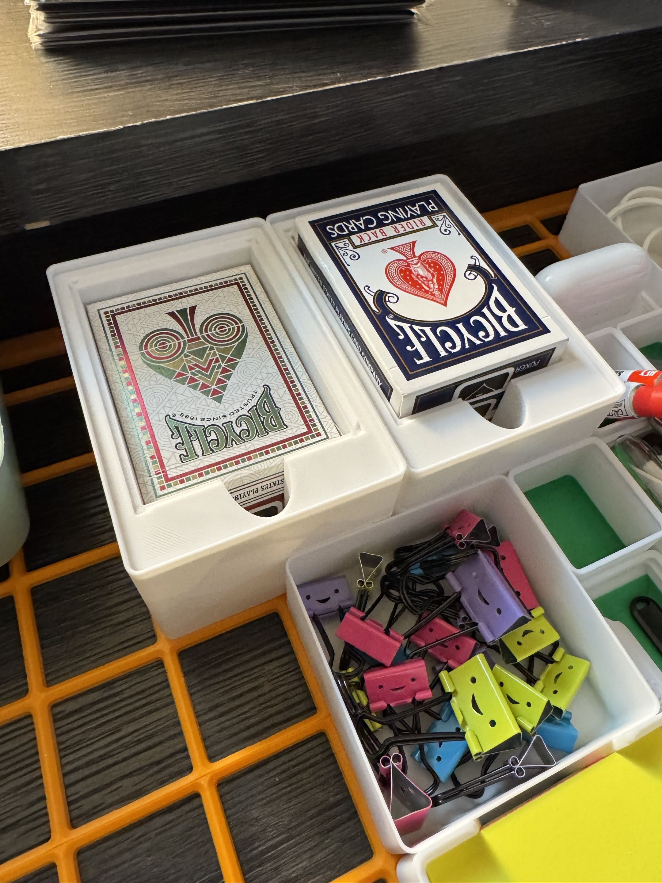 2x3 Gridfinity Playing Card Deck Bin 3D model