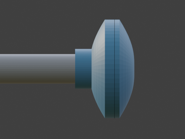 Rubber part for the choke lever on a Vespa (GS160)