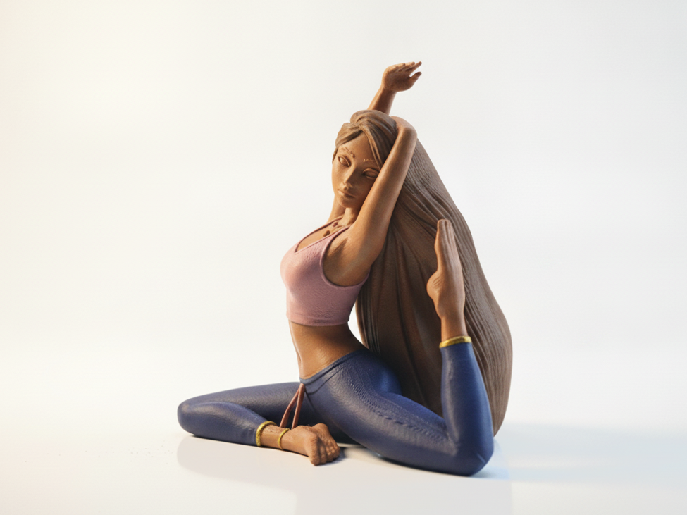 Mulan Stretching Figurine Disney 3D Printable