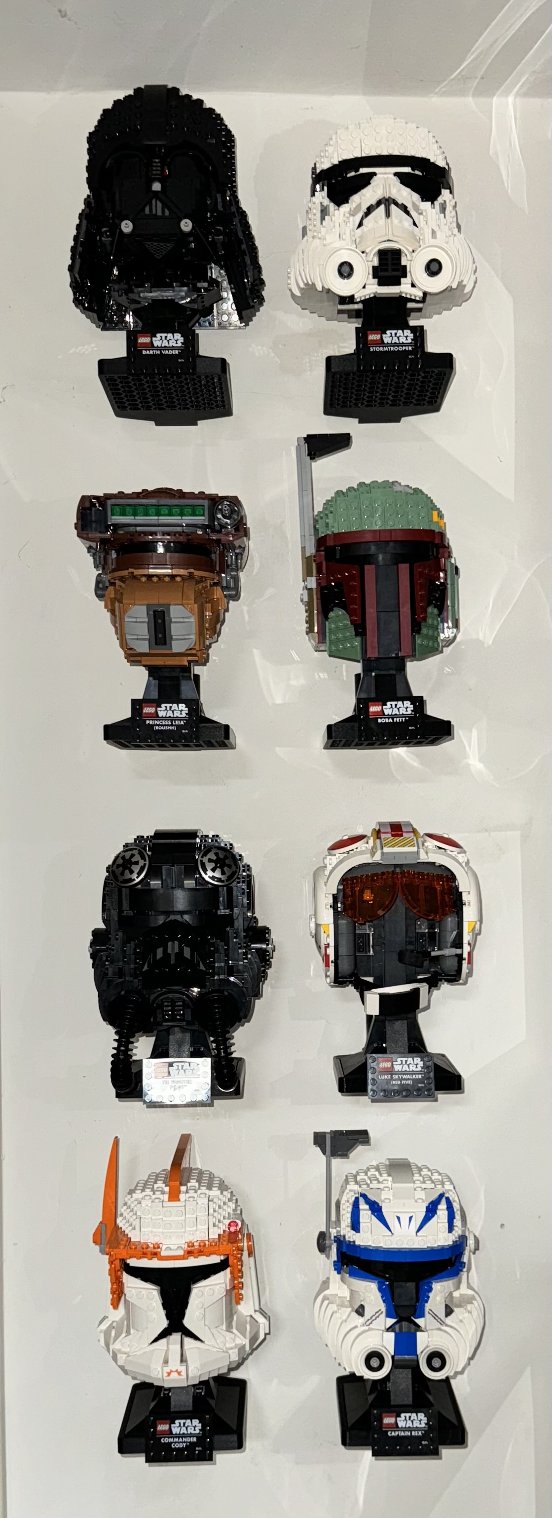 Lego Star Wars and Marvel Wall Mount