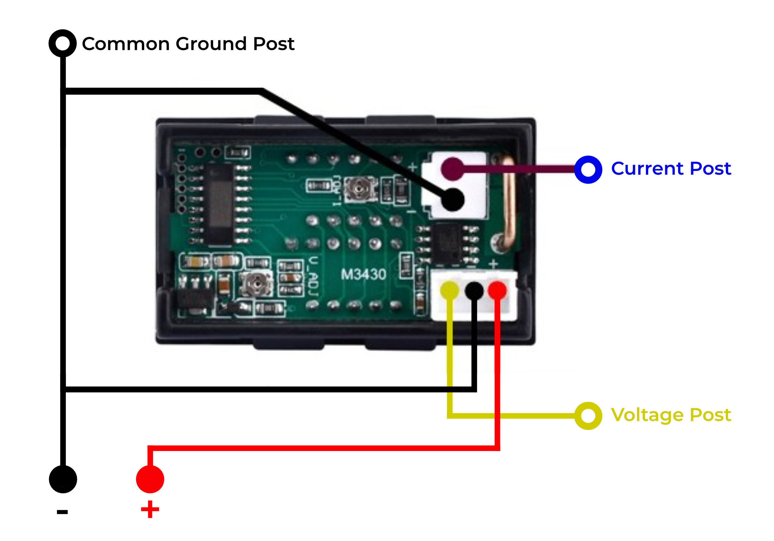 Miniatura 2 do modelo 3D Volt/Amp Meter Case