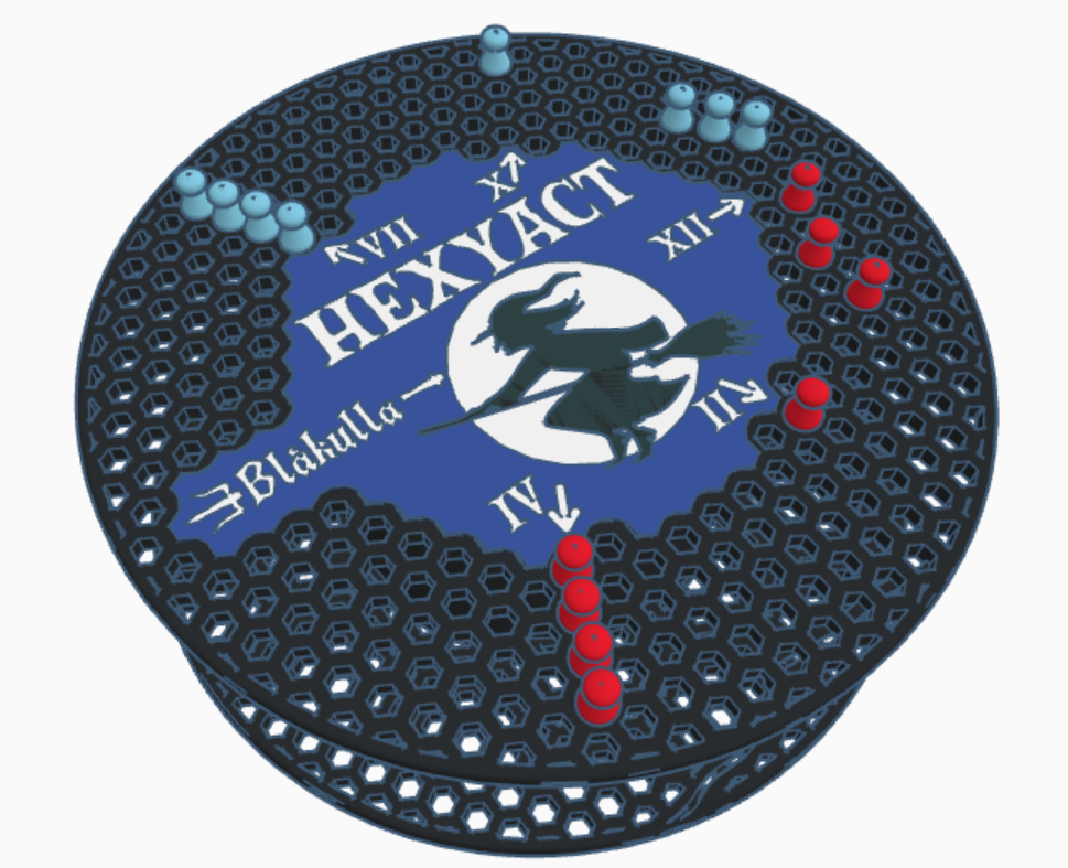 Hexyact - a strategy game, where nothing is random!