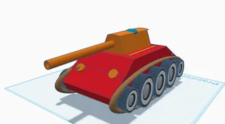 Easy tank model by HoralkaTV | Download free STL model | Printables.com
