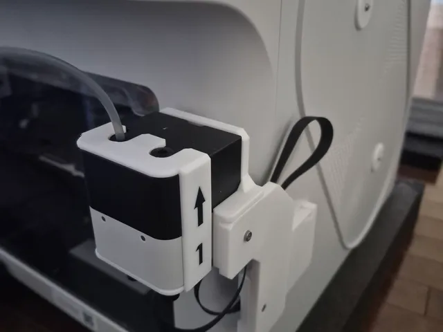 Snapmaker U1 filament feeder arm relocation to back and upper place