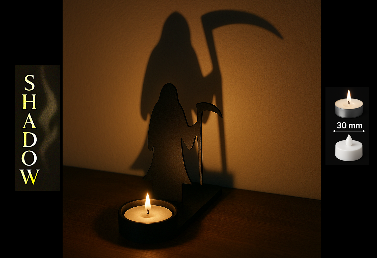 Shadow Art - Grim Reaper