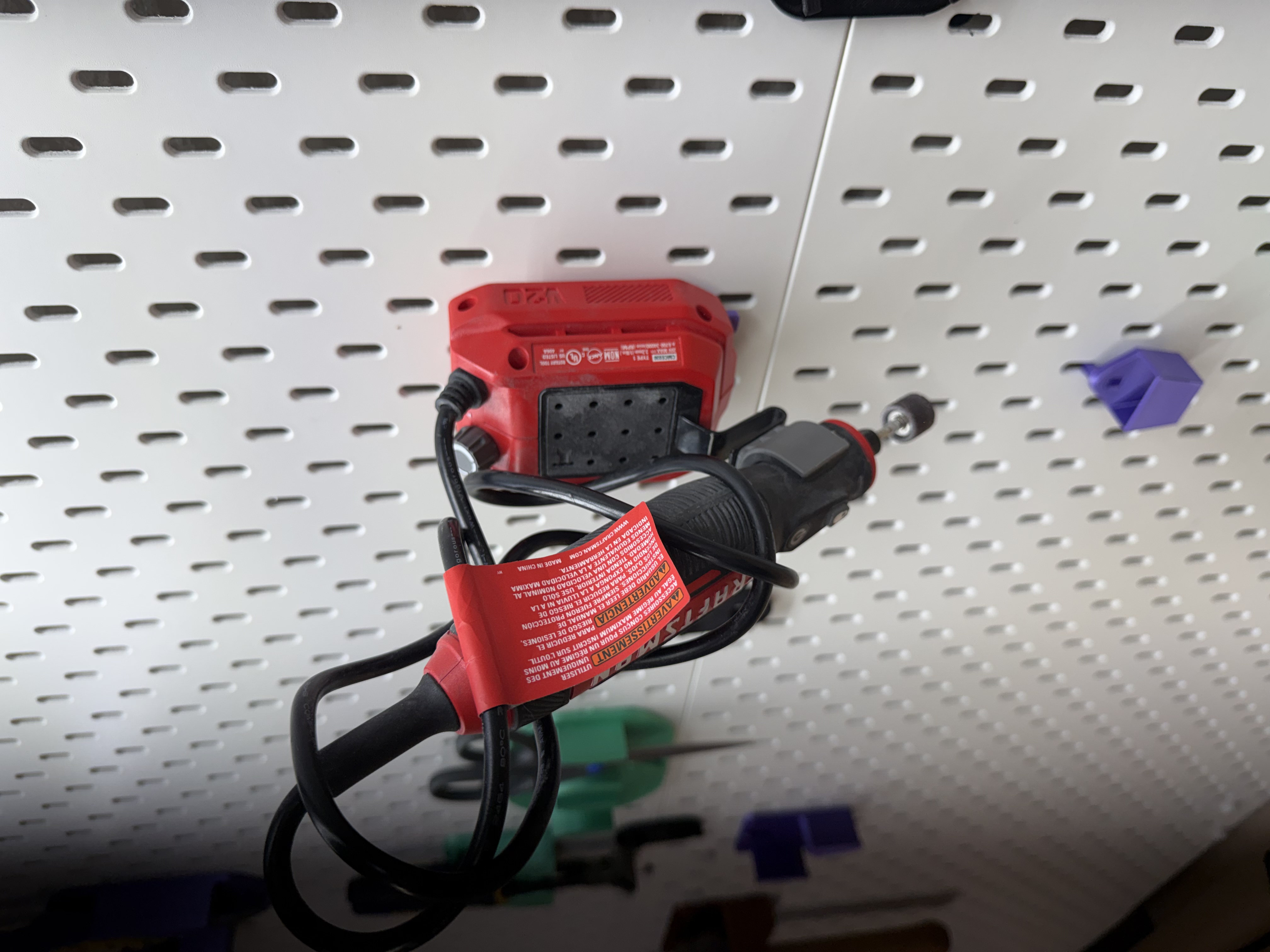 Skadis Mount Craftsman Tool Holder