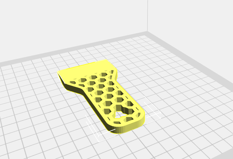 Hex Grip Bed Scraper – Strong & Handy