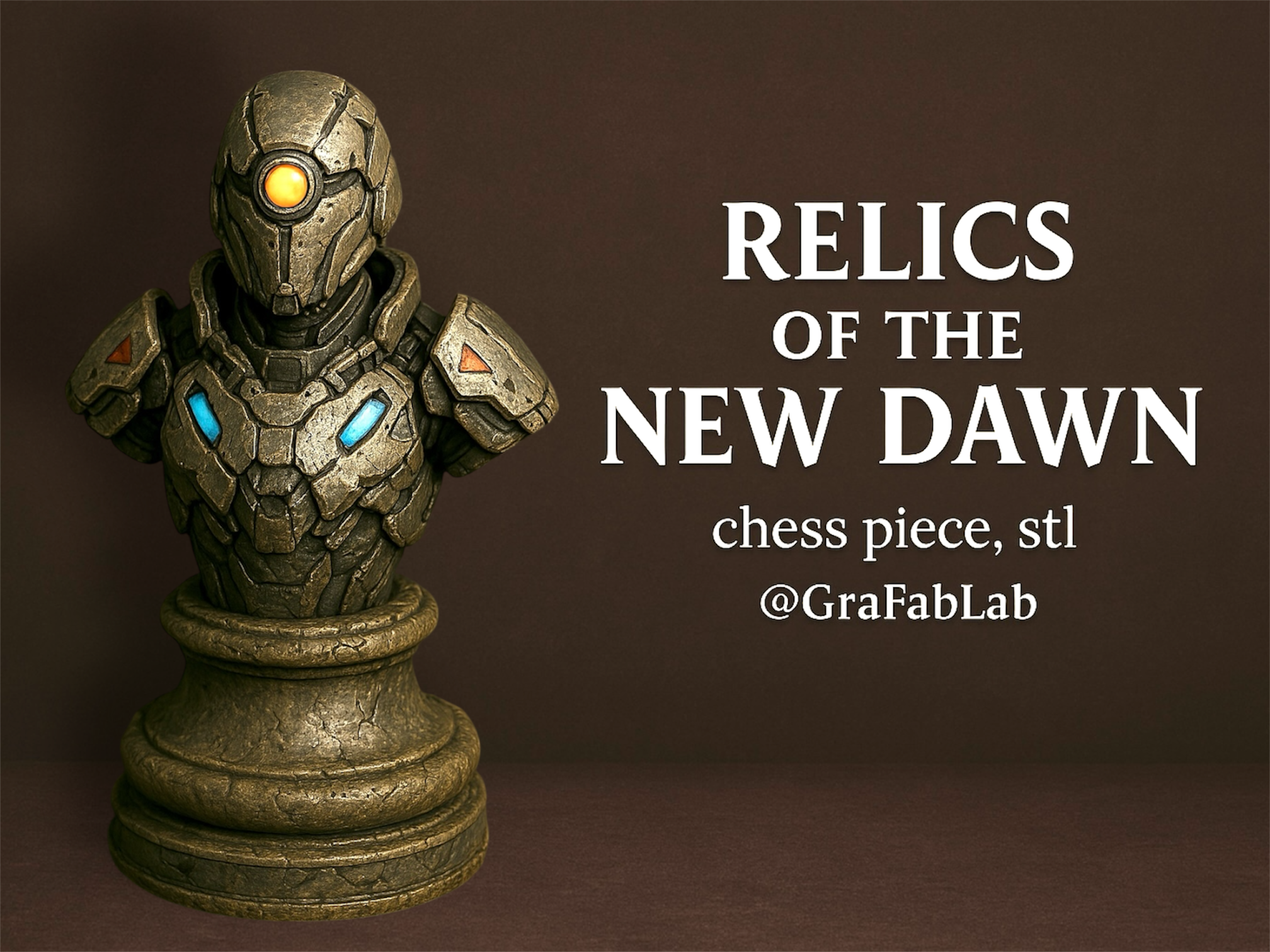 Relics of the New Dawn "Pawn" - chess piece