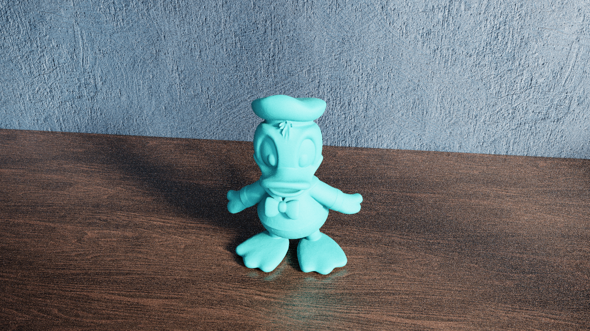 Miniatura 8 do modelo 3D Plush Donald Duck