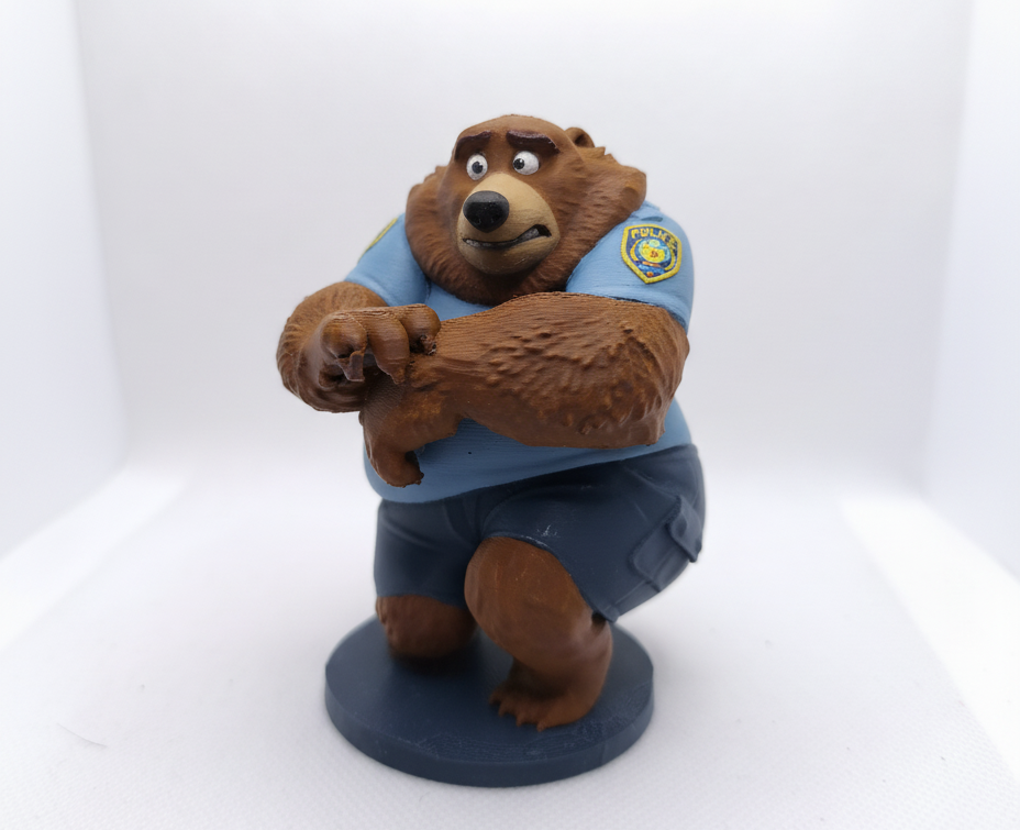 Office Grizzby from zootopia 3D model by AjEmEndżajner