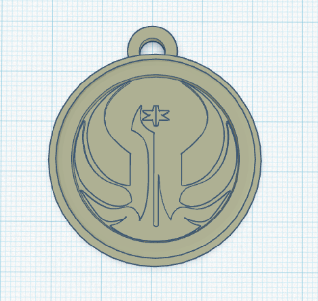 Old republic keychain