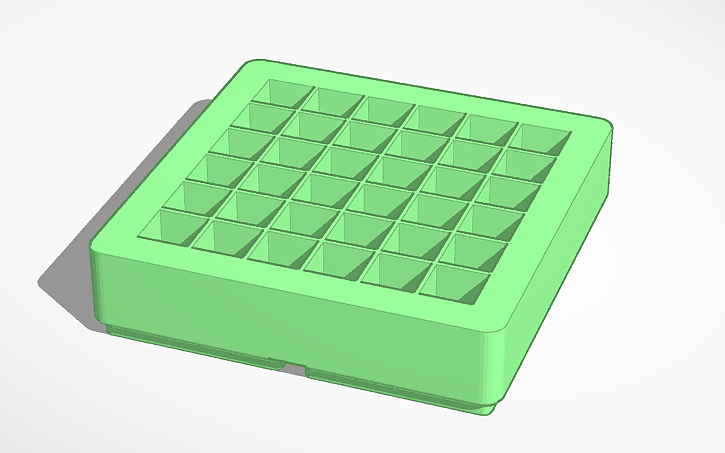 Gridfinity - 2x2 AAA Battery Holder