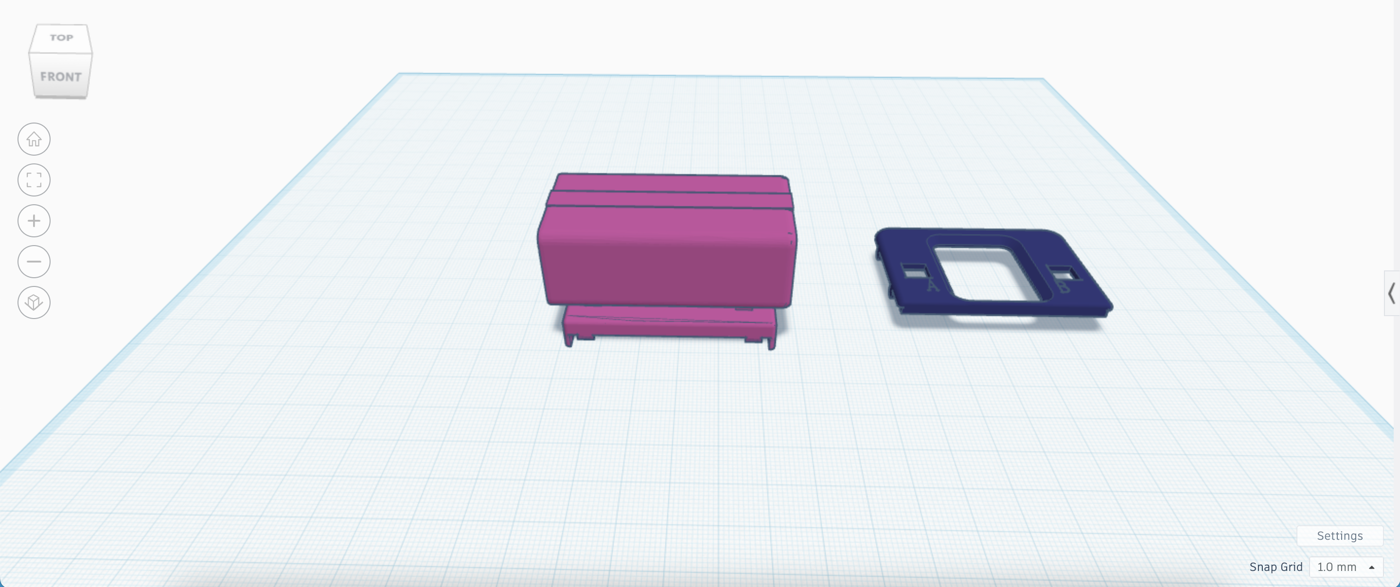 microbit case with battery box
