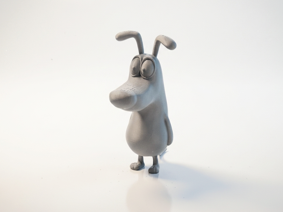 Courage Cowardly Dog Figurine Cartoon 3D Printable