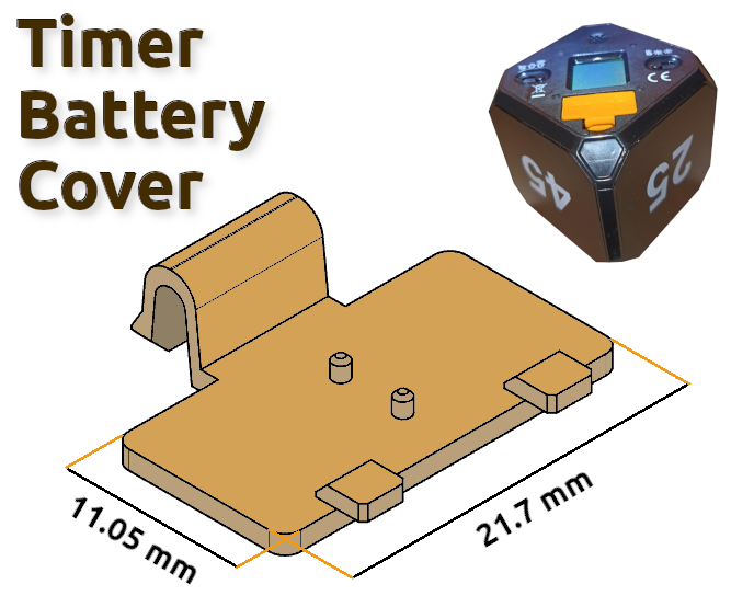 Timer Battery Cover