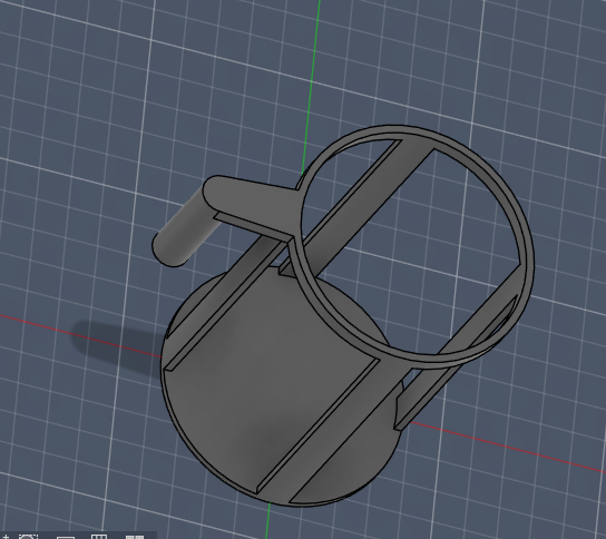 cup holder v.2 3D model