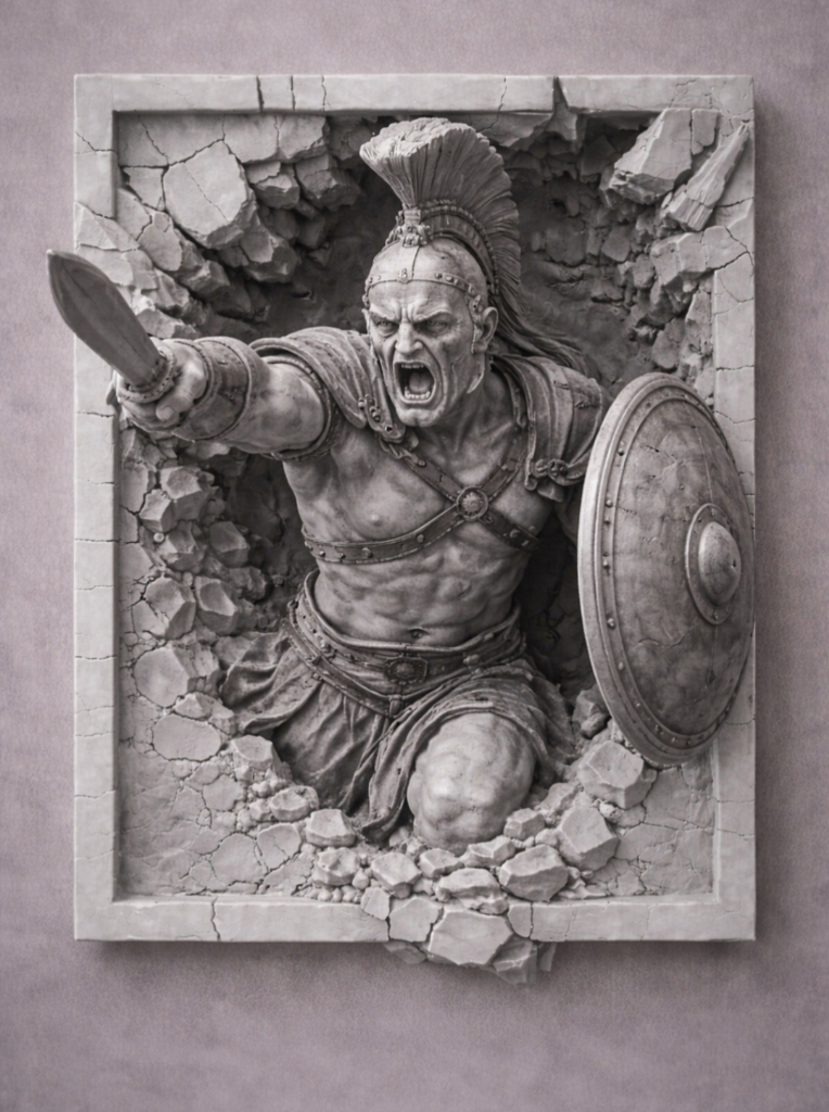 Gladiator 3d picture