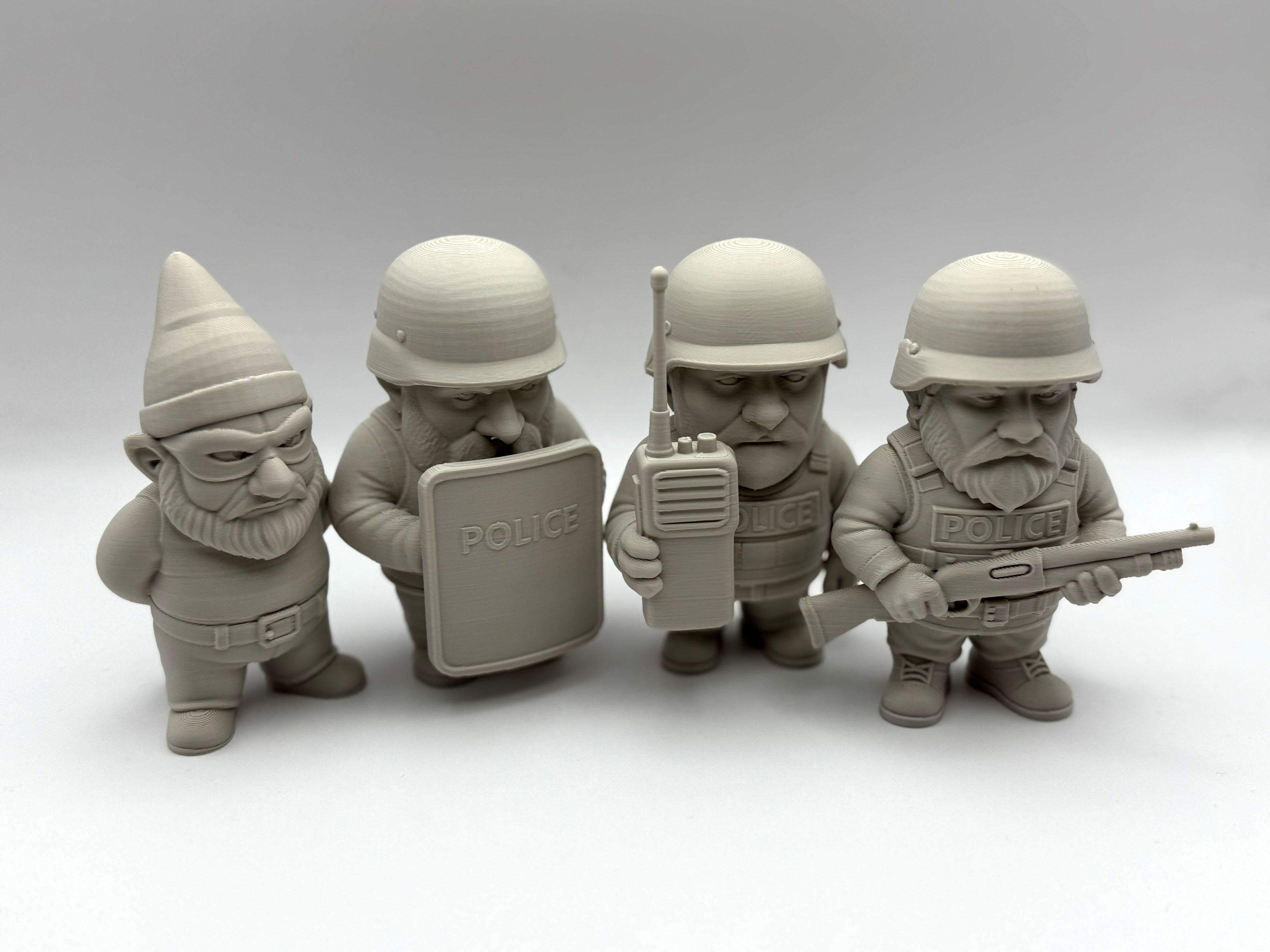 Police Gnomes Collection