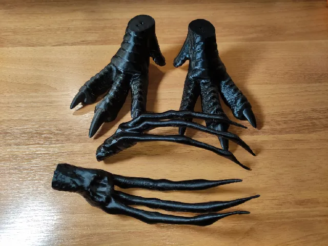 Pařáty pro Haloweenské monstrum