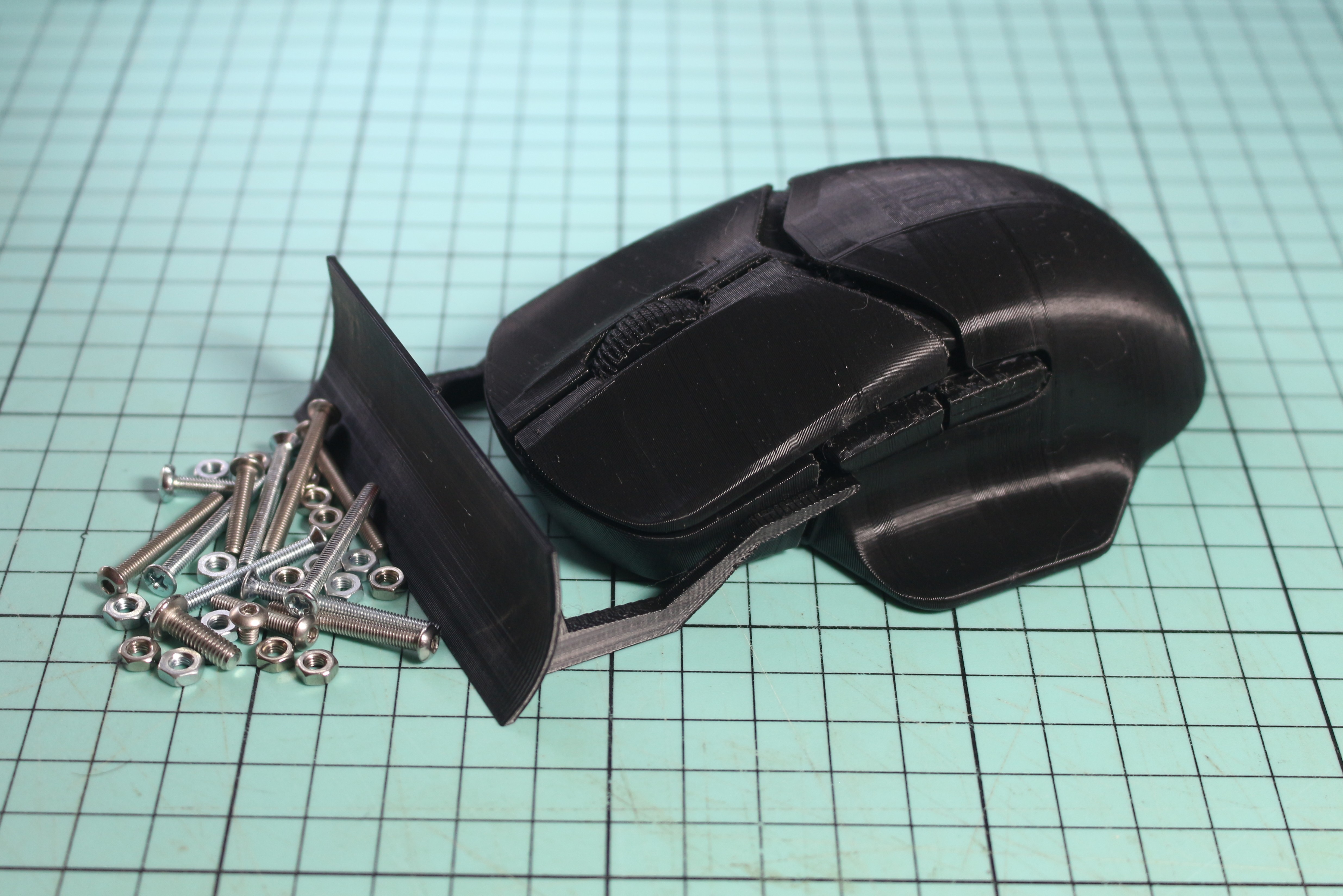 Dozer blade atachment for HyperX mouse