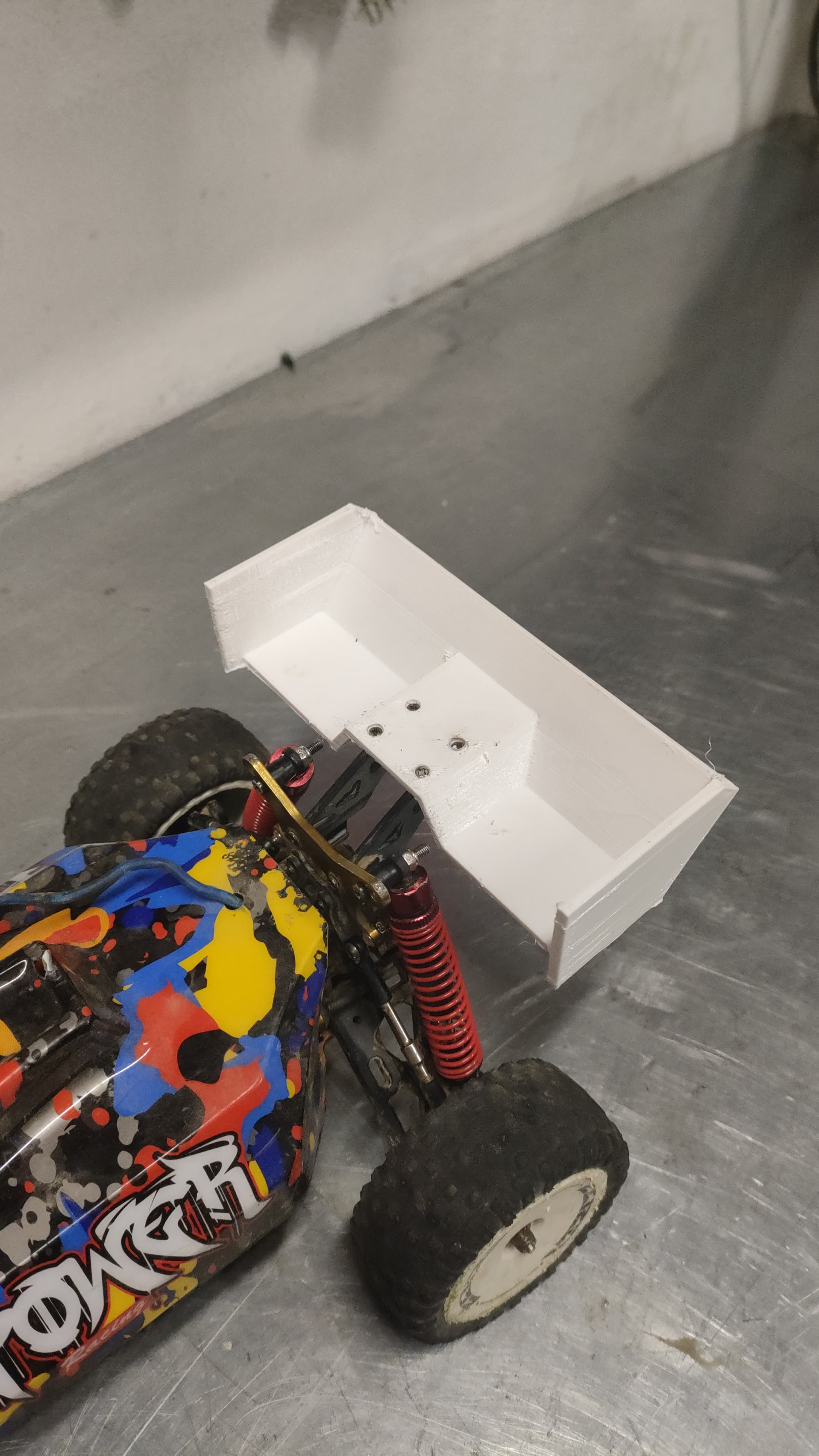 Rc car custom wing
