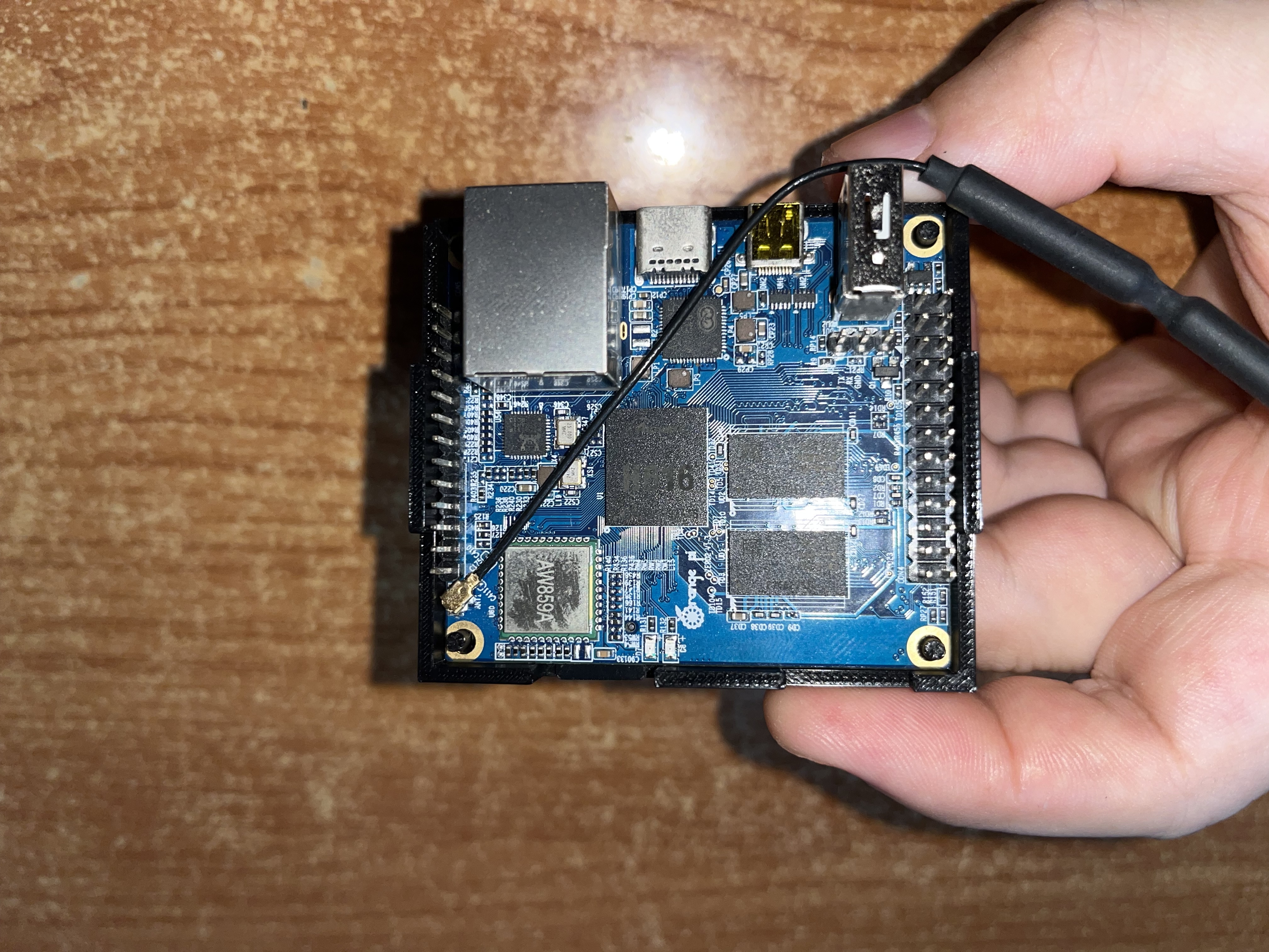Miniatura 2 do modelo 3D Orange Pi Zero 2 compact vertical case