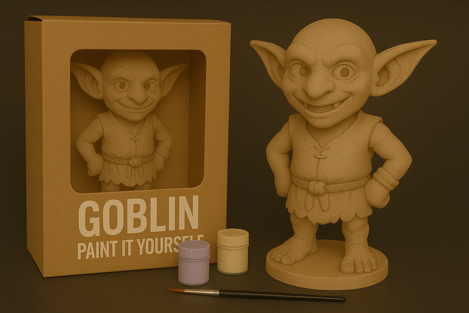 Goblin – Paint-It-Yourself