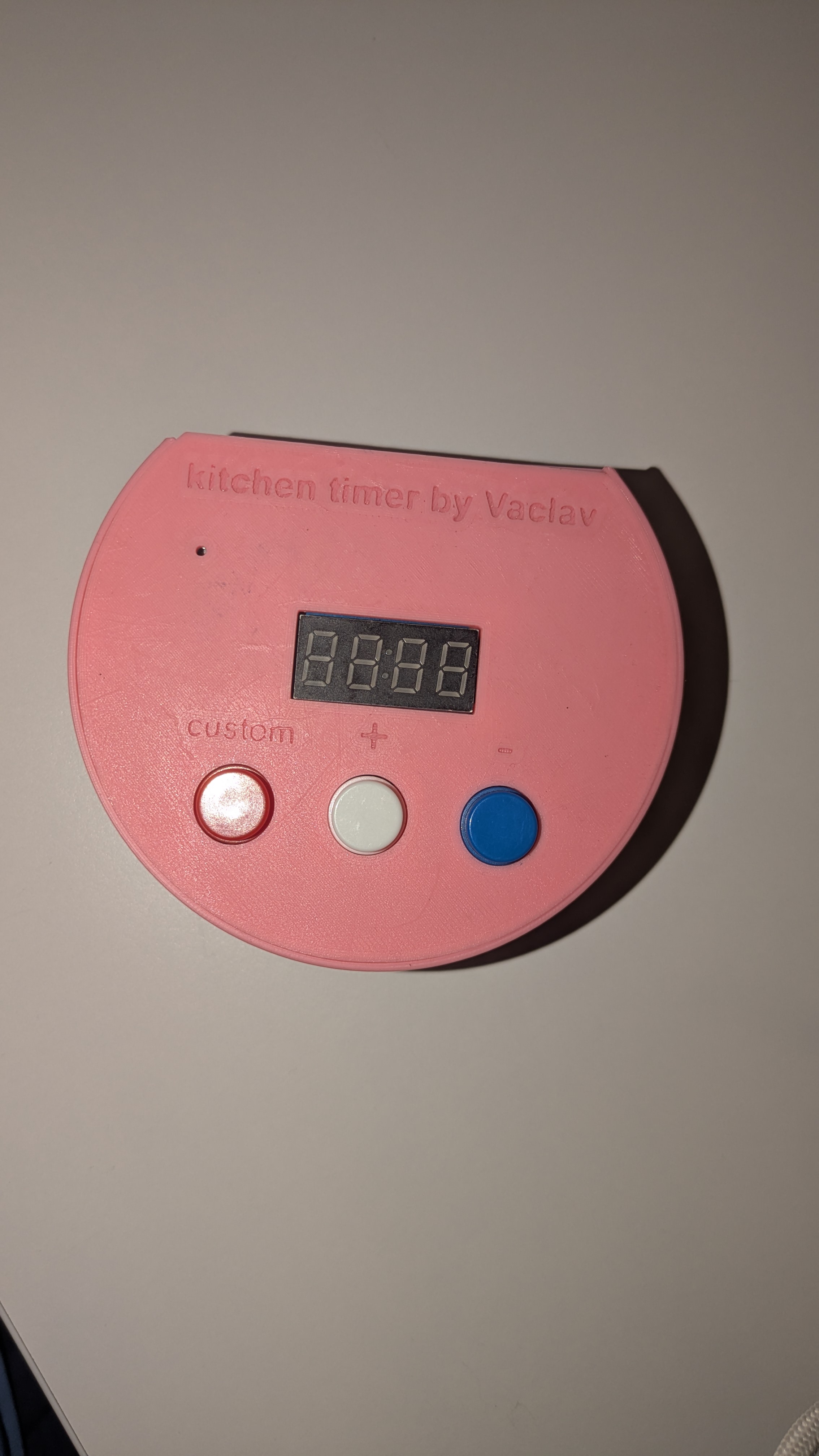 Print-and-Build: Arduino Timer with Buttons, Display & Buzzer