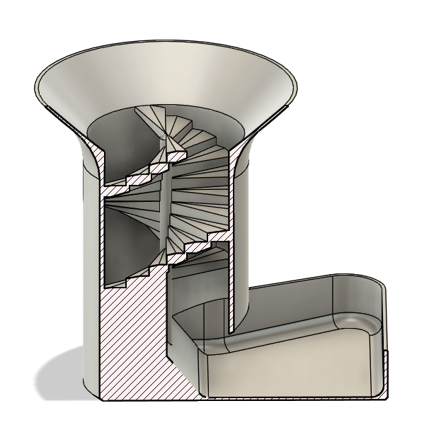 Miniatura 3 do modelo 3D "Simple" Dice Tower