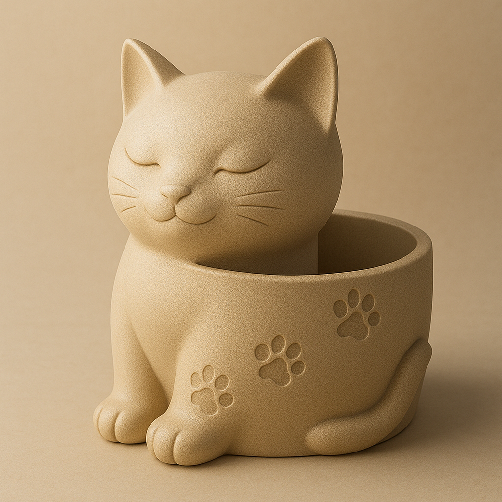 Cat's Friend Pencil Holder