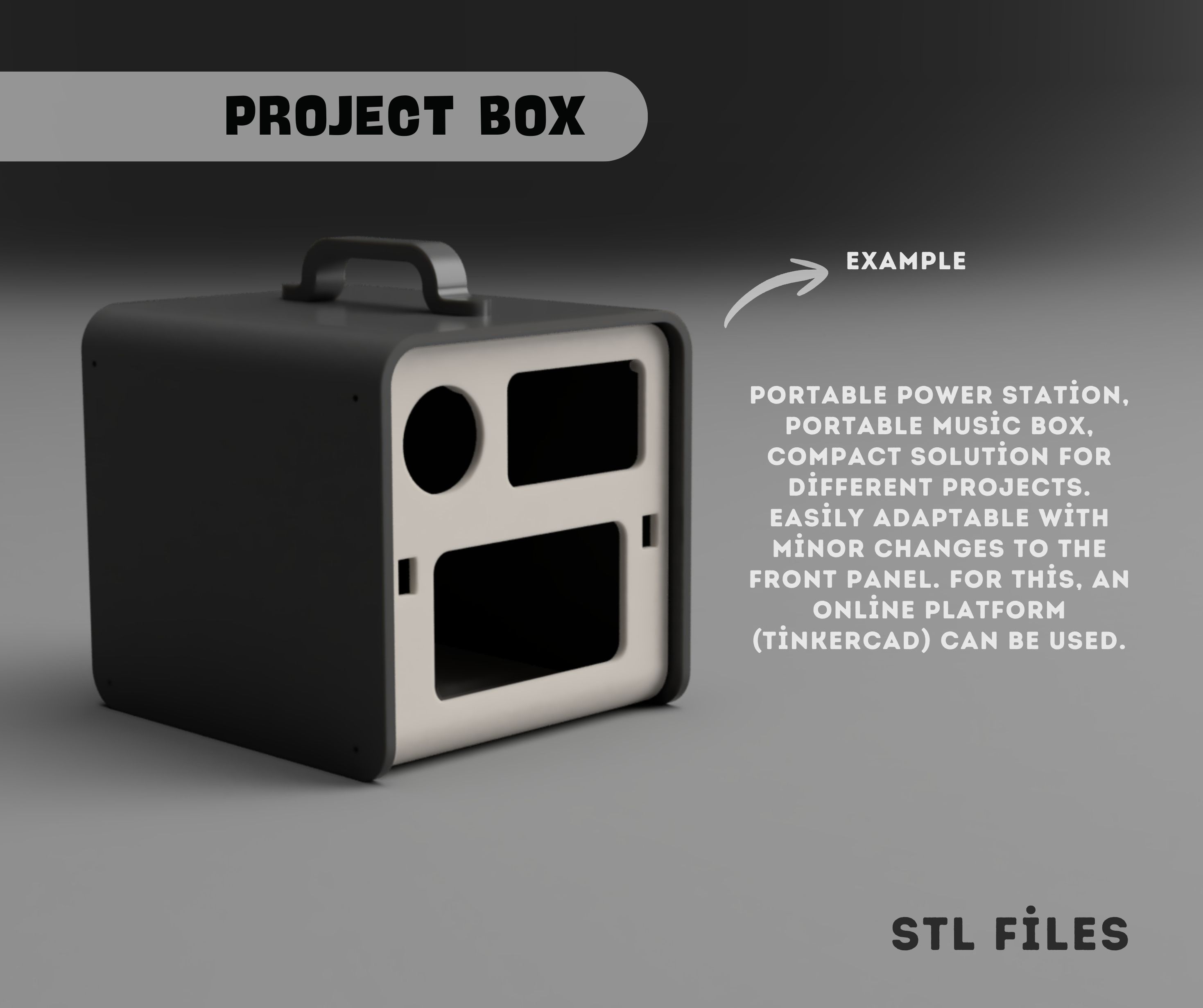 Project Box, Modular Portable box