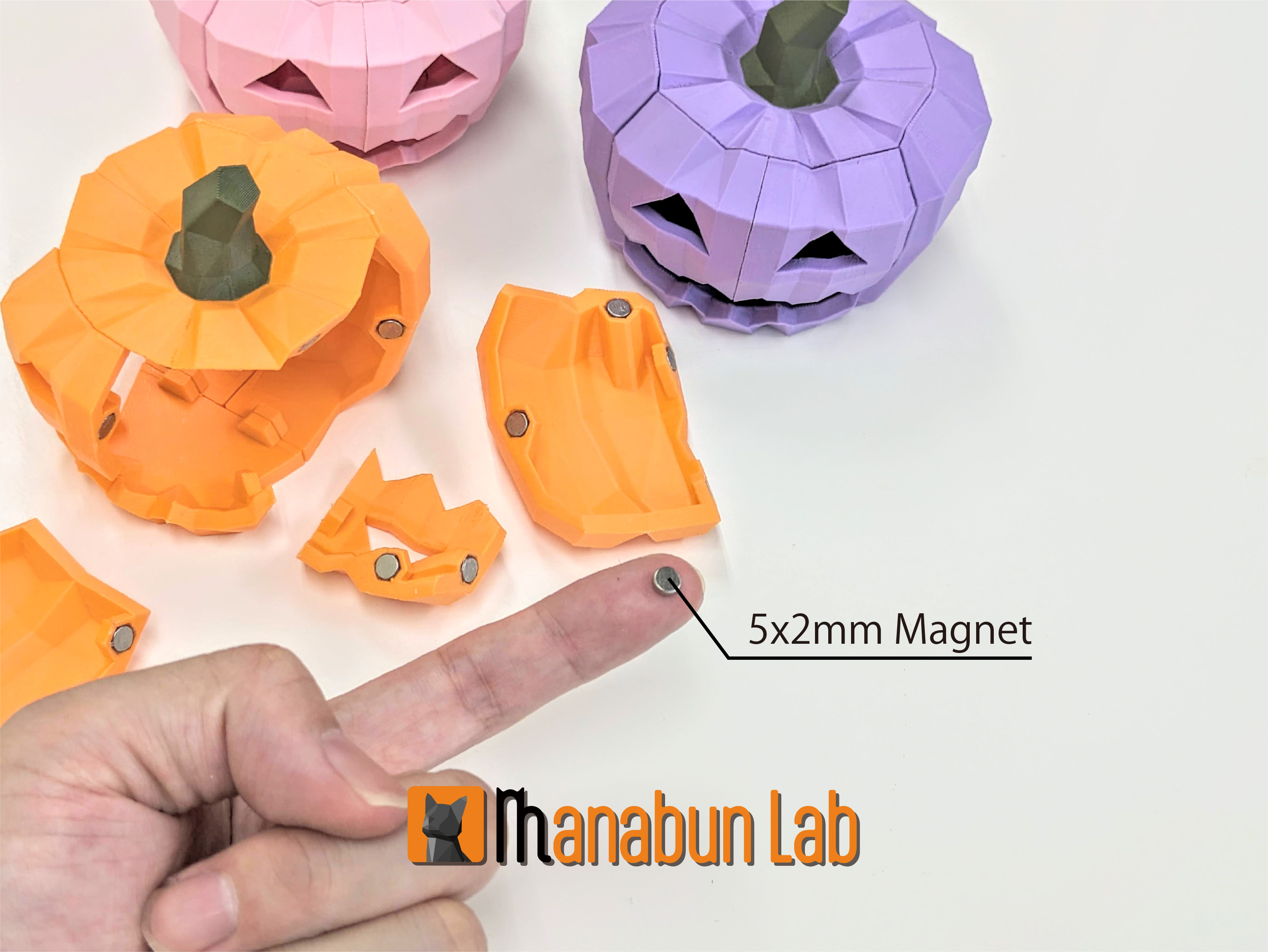 Low Poly Pumpkin Puzzle "Halloween" | No.25 — miniatura 6