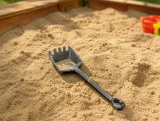 Kids Sand Shovel and Rake Combo (2-in-1 Beach Toy)