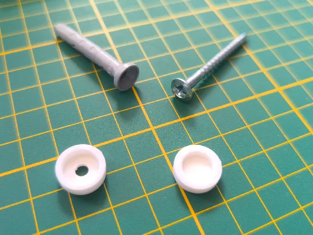 AdaptCap – Parametric Screw & Wall Plug Cover