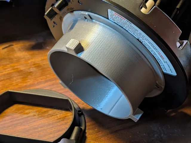 Bowens adapter to SMDV octabox