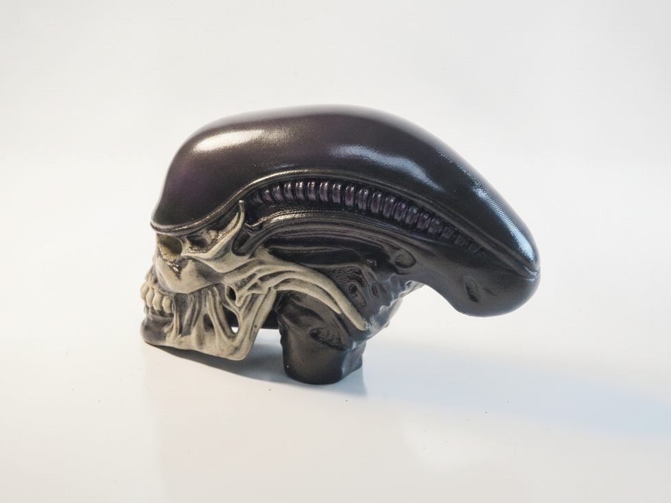Xenomorph Skull Sculpture 3D Printable