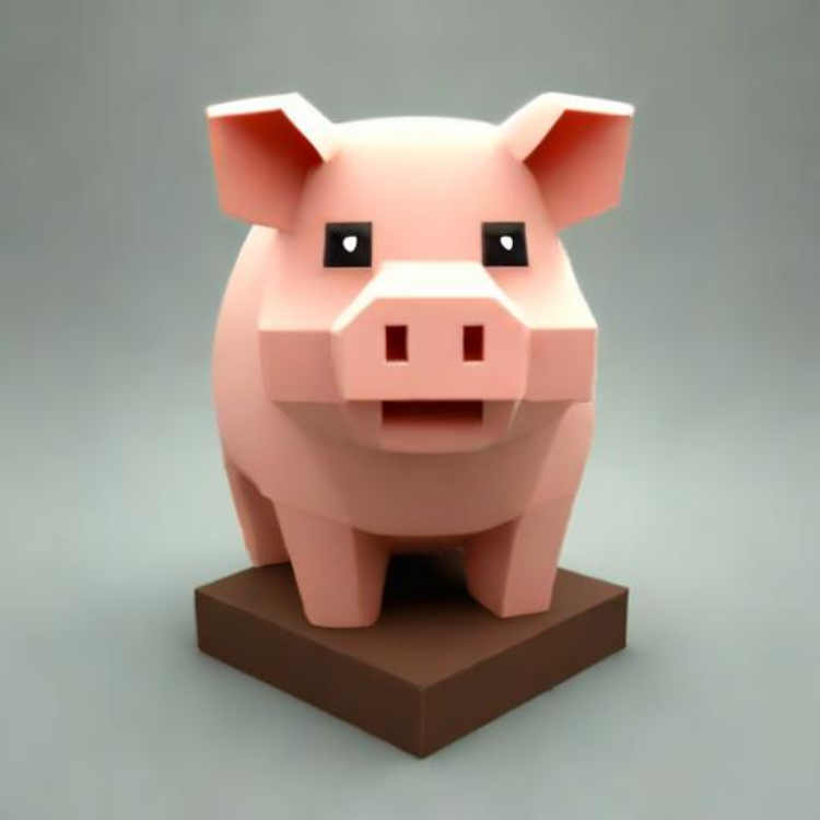 Lowpoly Pig