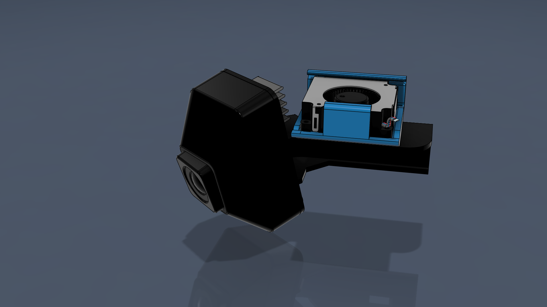 K1C K1 Camera blower fan clip (15 min print and heat problem GONE)