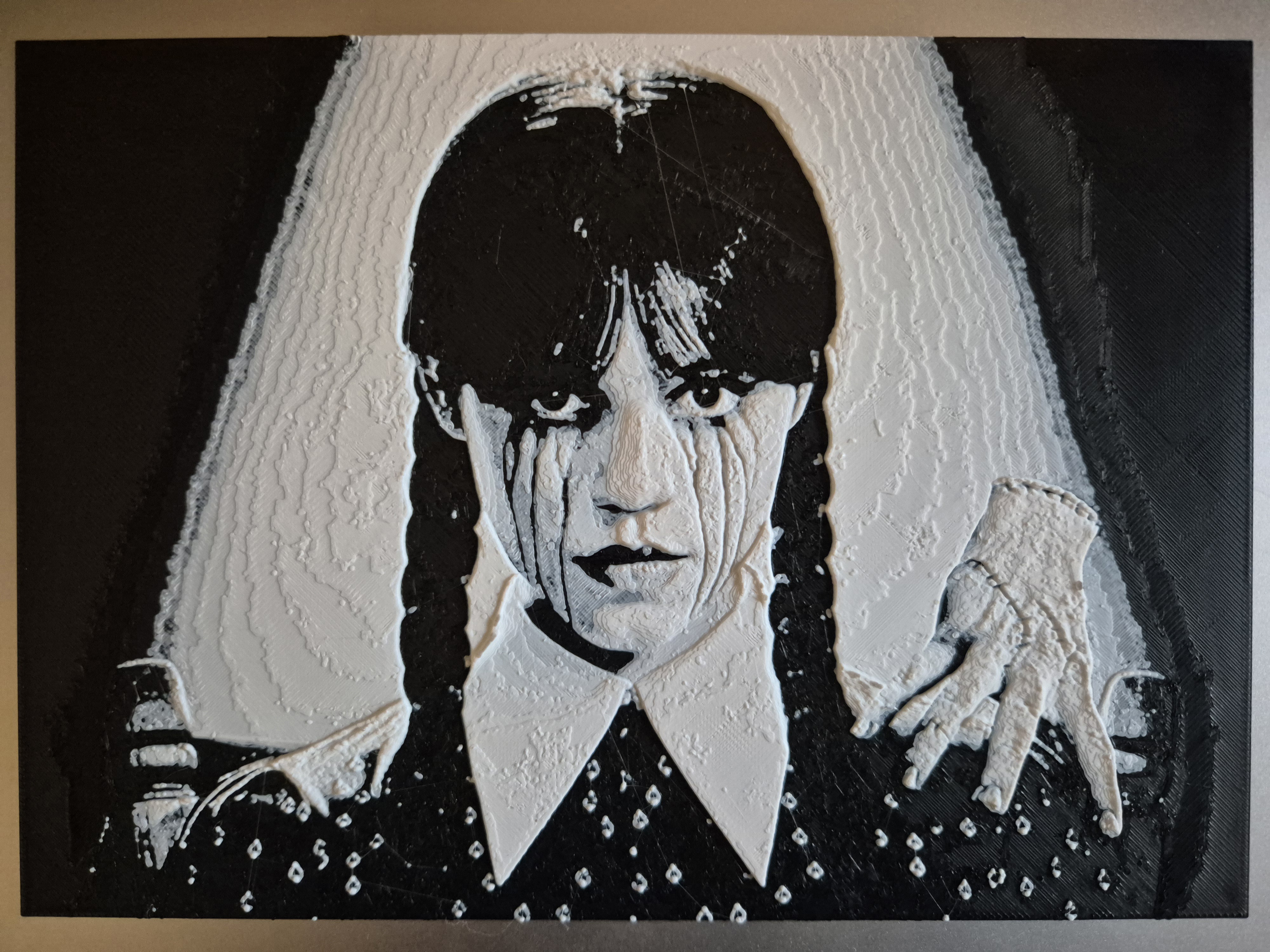 Wednesday Addams Hueforge Portrait