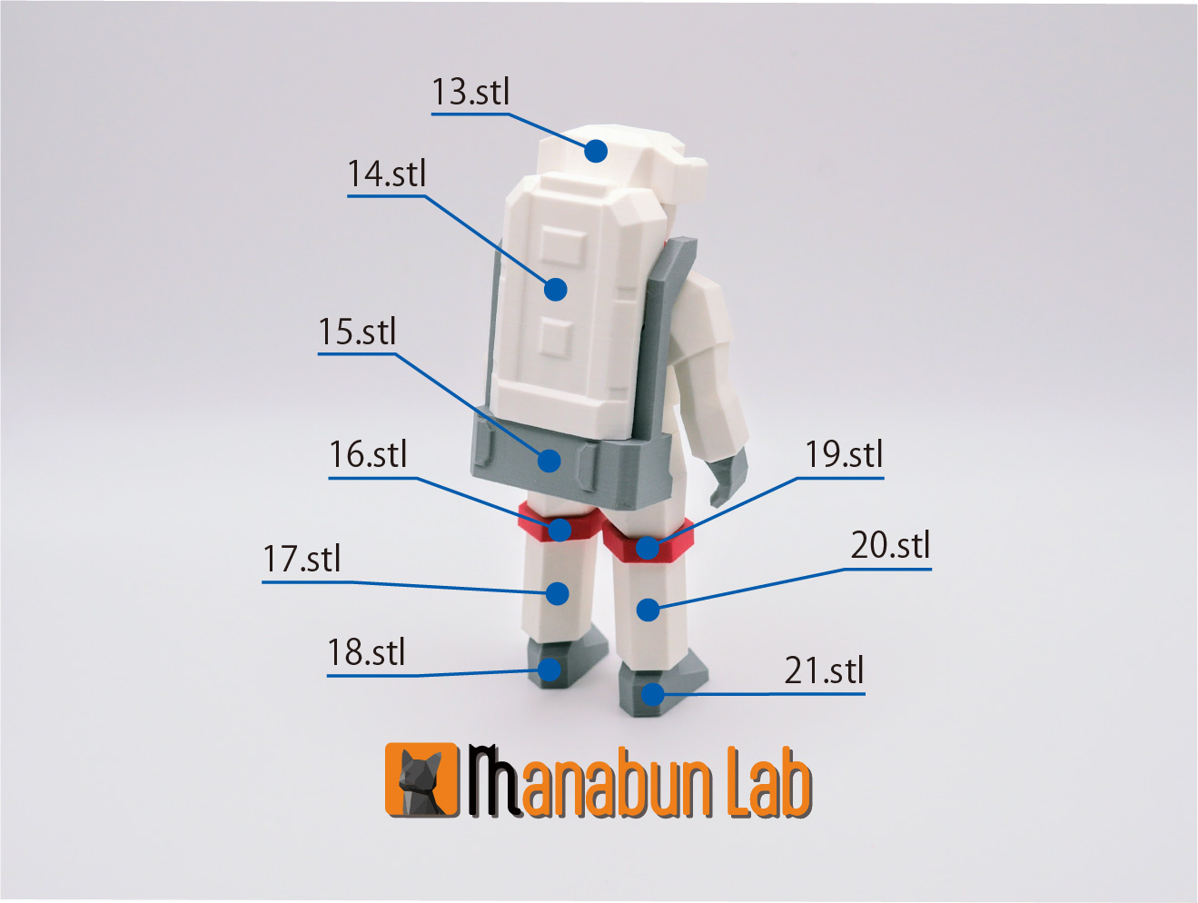 Low Poly Astronaut Puzzle — miniatura 7