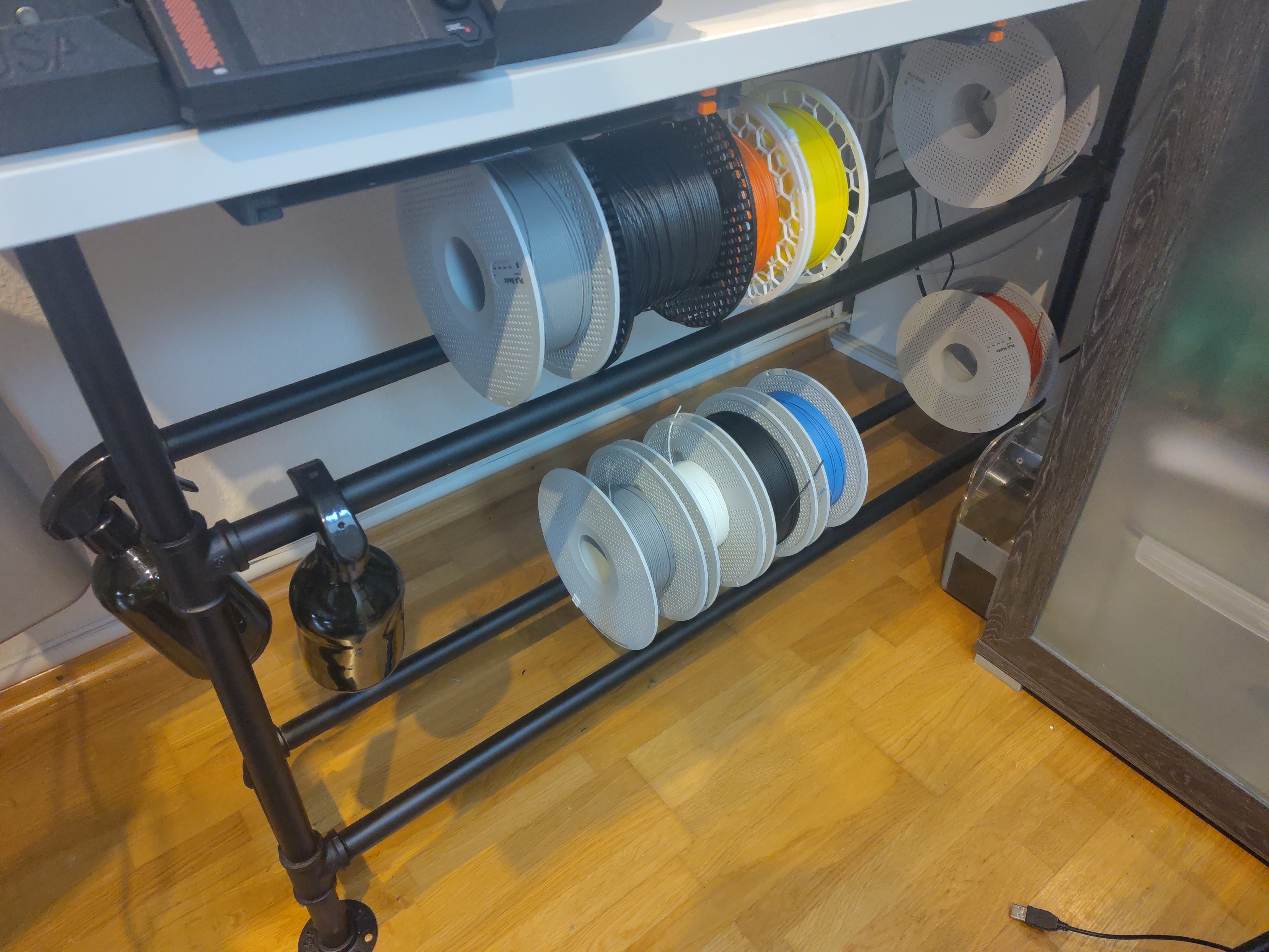 3/4" pipe with left and right thread — miniatura 2