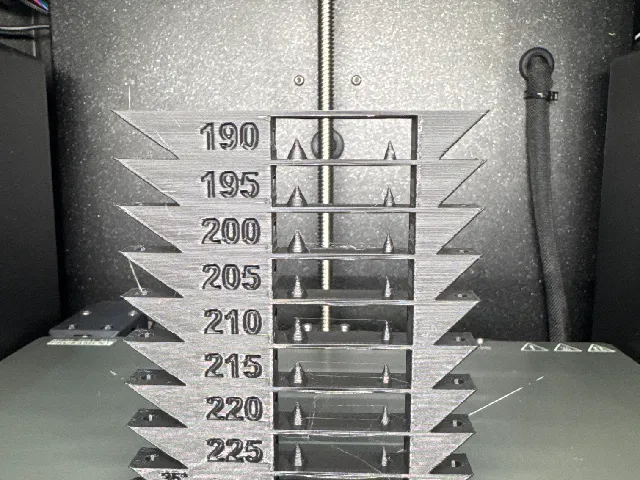 INDX Temp Tower (PETG & PLA GCODES)