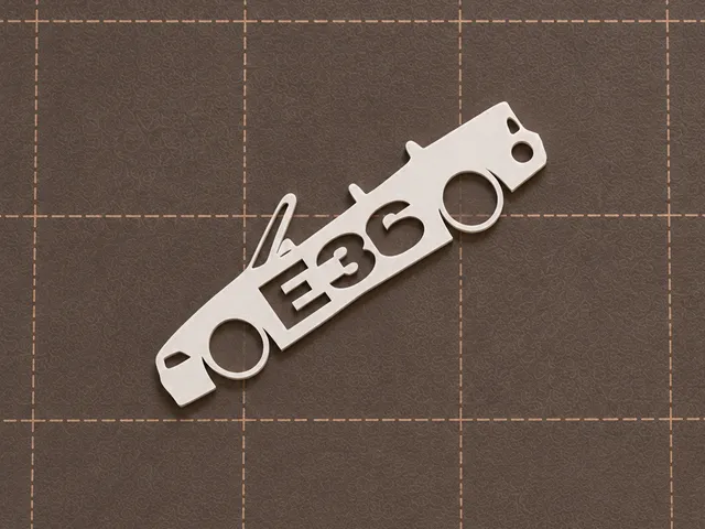 bmw e36 cabrio keychain
