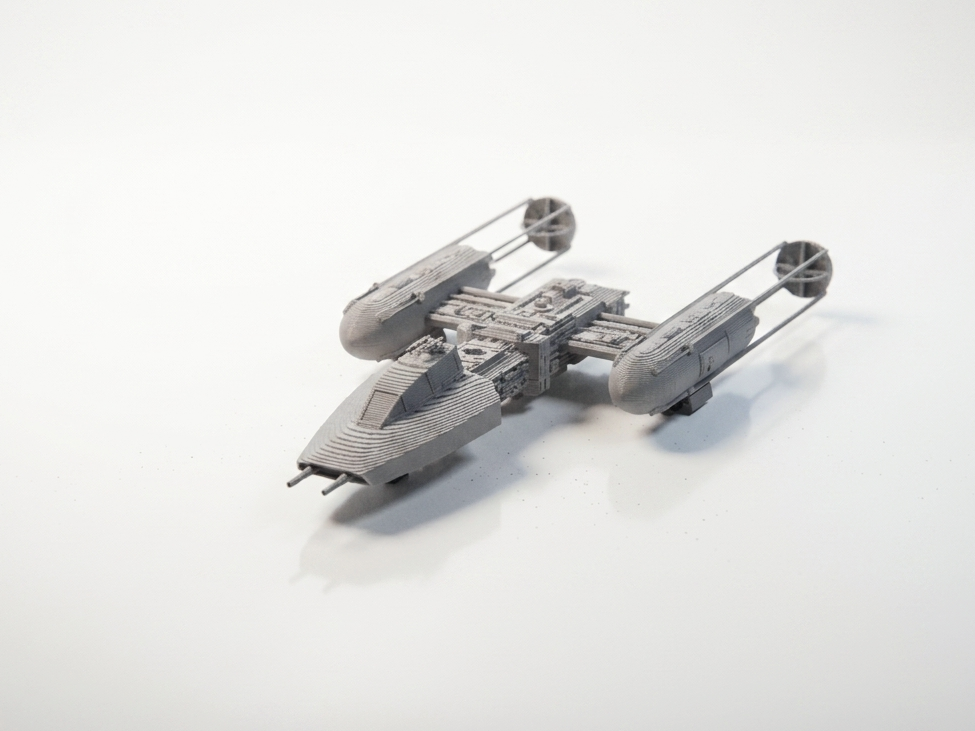 Y-Wing Fighter Starship Star Wars 3D Printable
