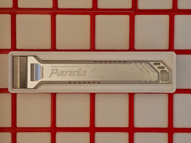Miniatura 2 do modelo 3D Biqu panda edge blade scraper gridfinity