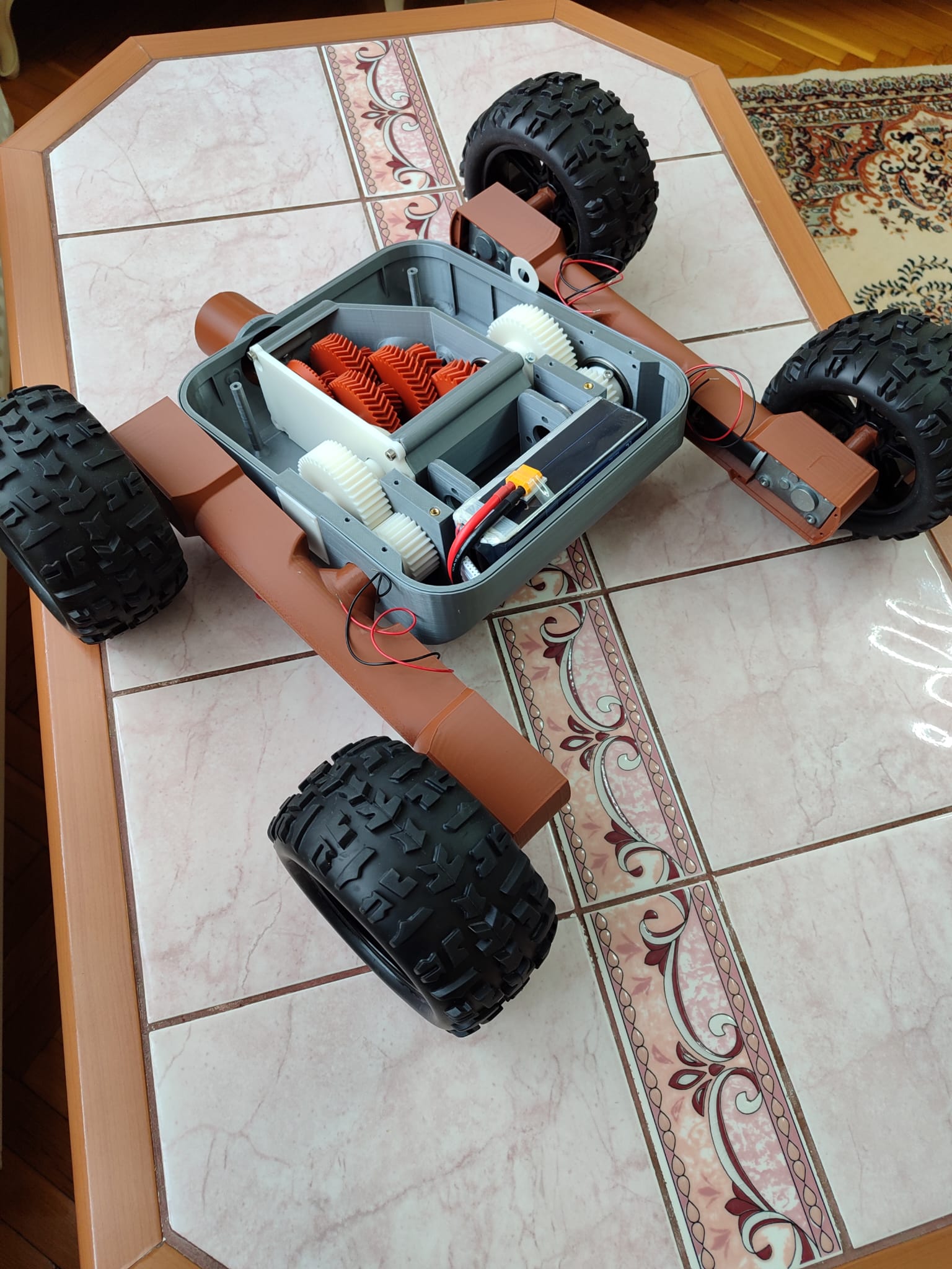 Full rotating unmanned ground vehicle - Robot Platform — miniatura 7