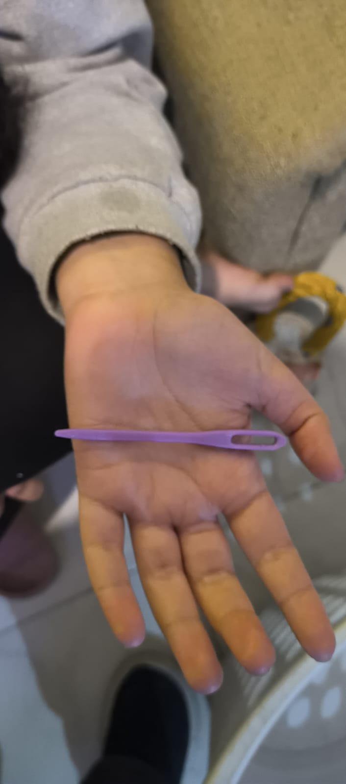 Aguja para Lana Impresa en 3D – PETG – Sin Soportes